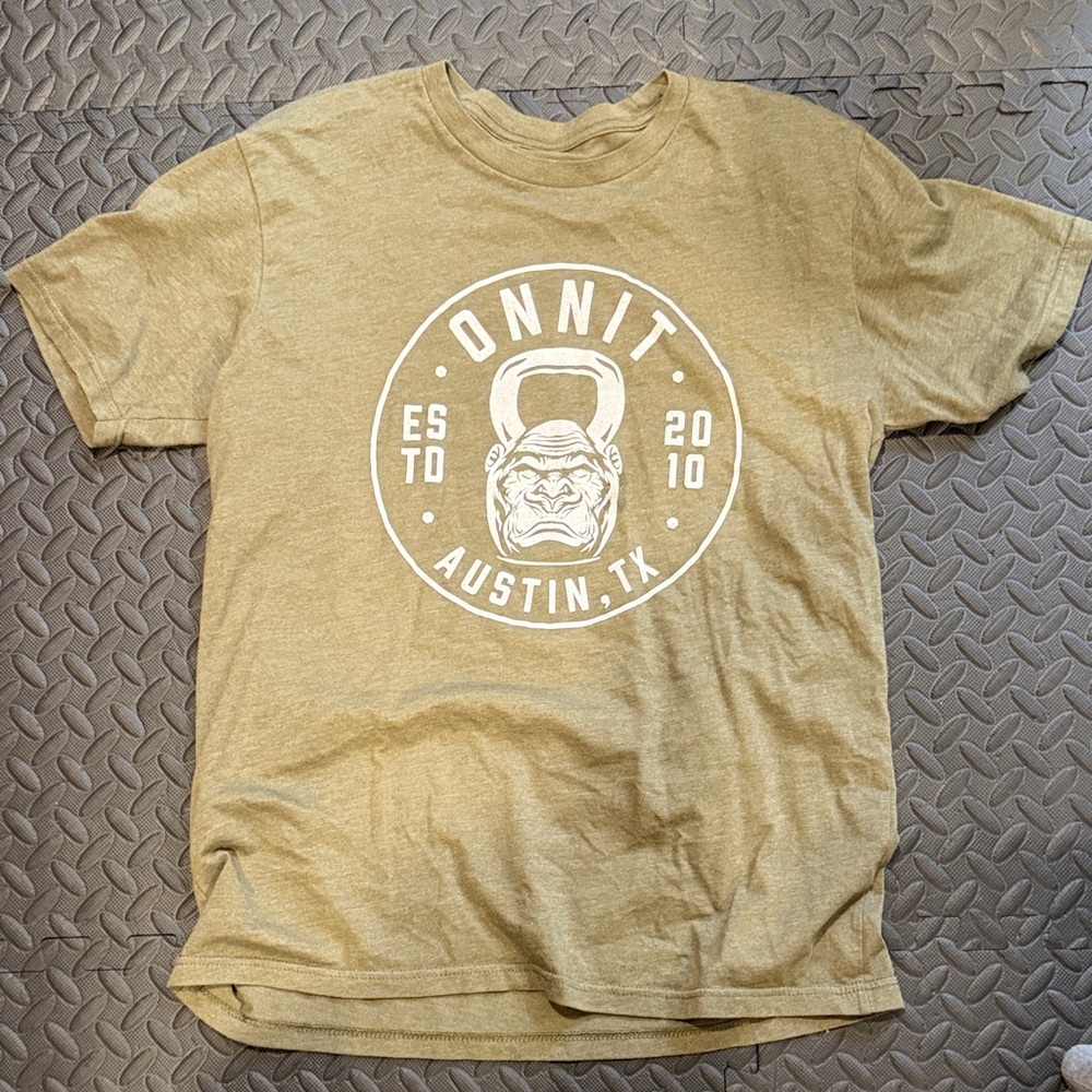 Men's Short Sleeve Tee - Tan
